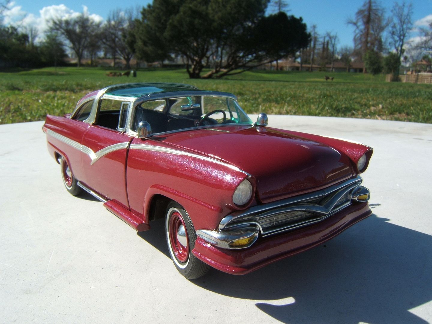 1956 ford victoria model kit